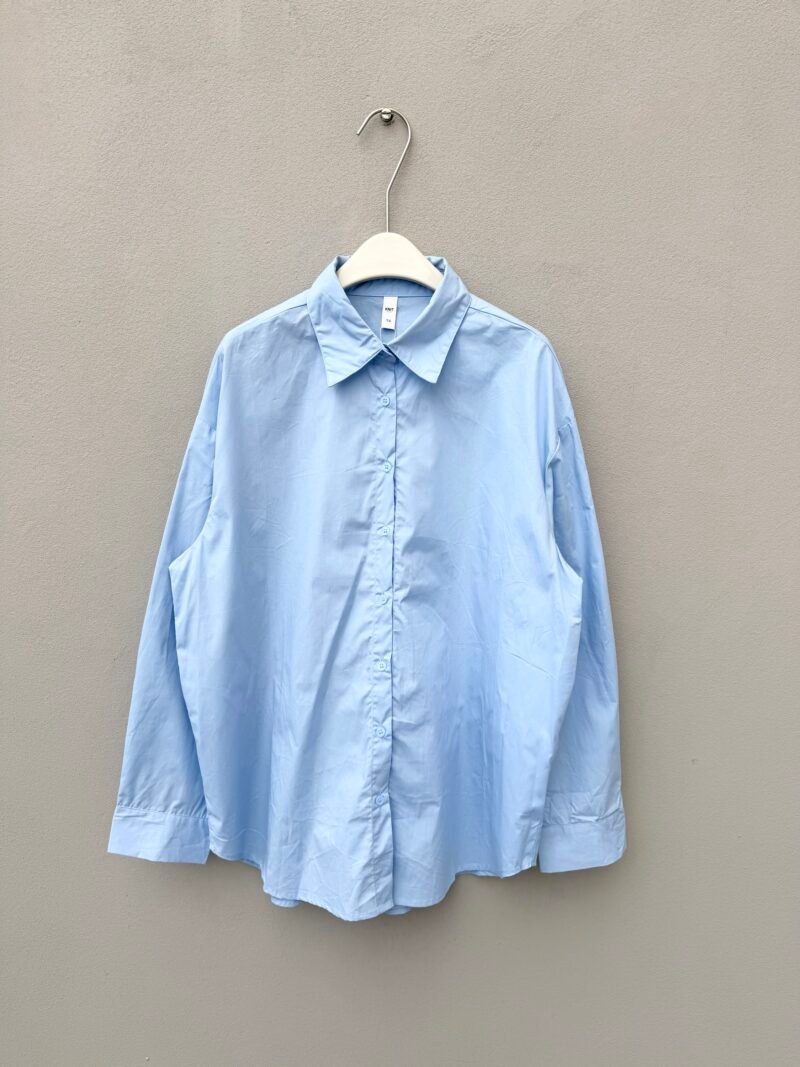 I092 Camisa basica oversized