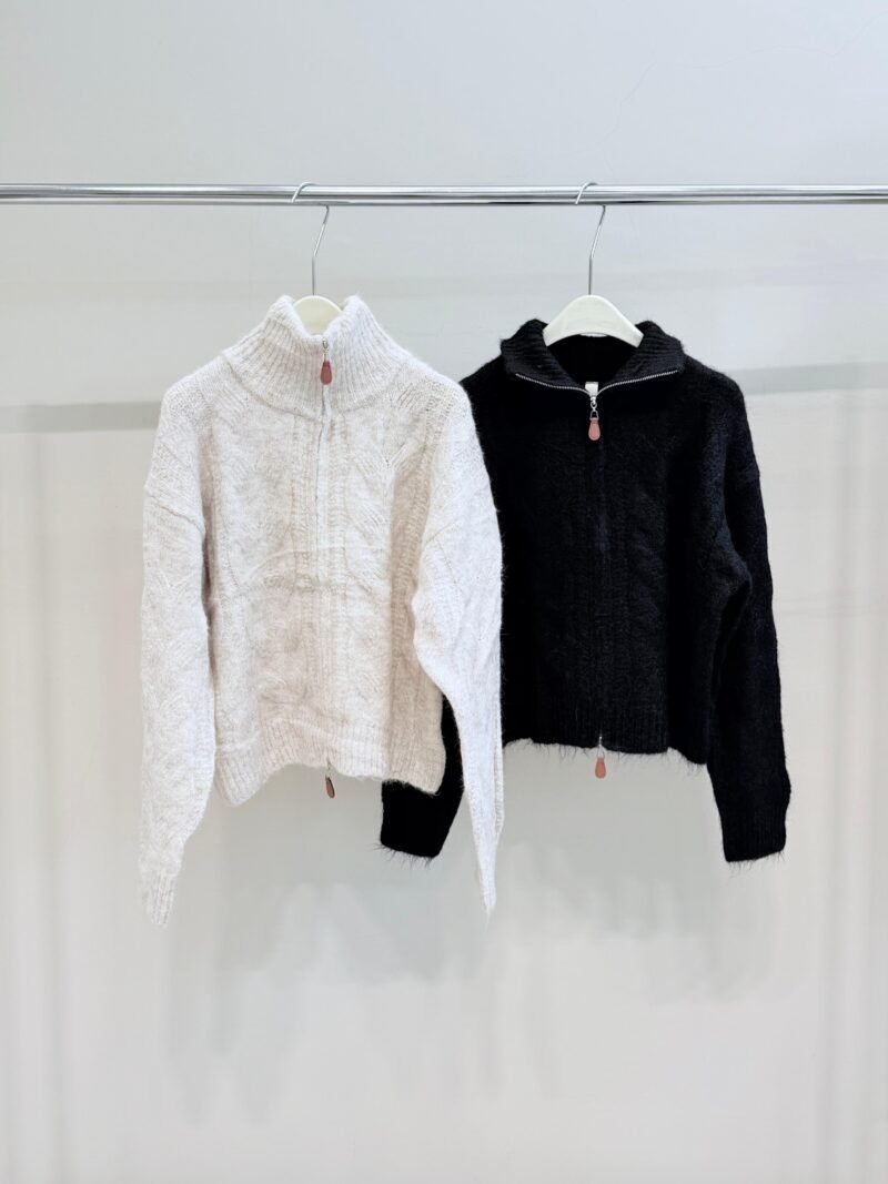 I070 - CAMPERA TEJIDO C/ALTO D/CIERRE