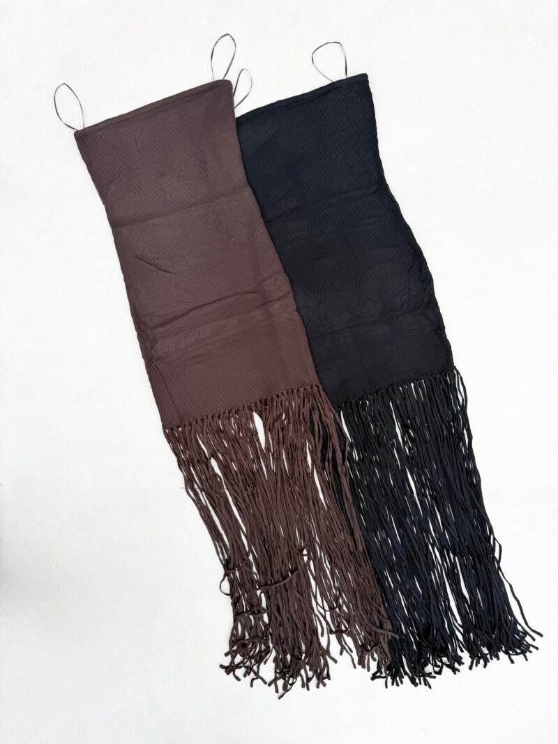 V111 - Vestido c/fleco