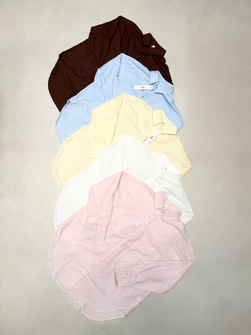 V165 - Camisa lino oversized
