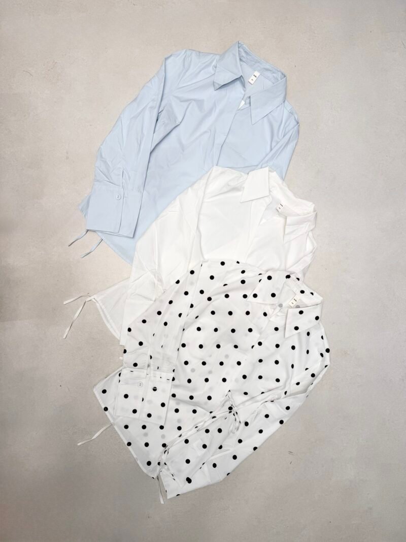 V066 - Camisa c/tiras p/atar