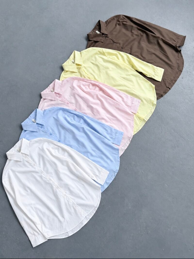 V147 - CAMISA POPLIN OVER