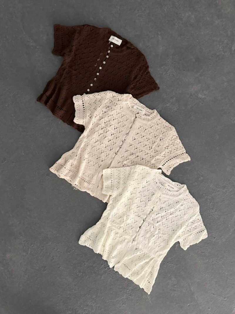 V220 - Cardigan tejido