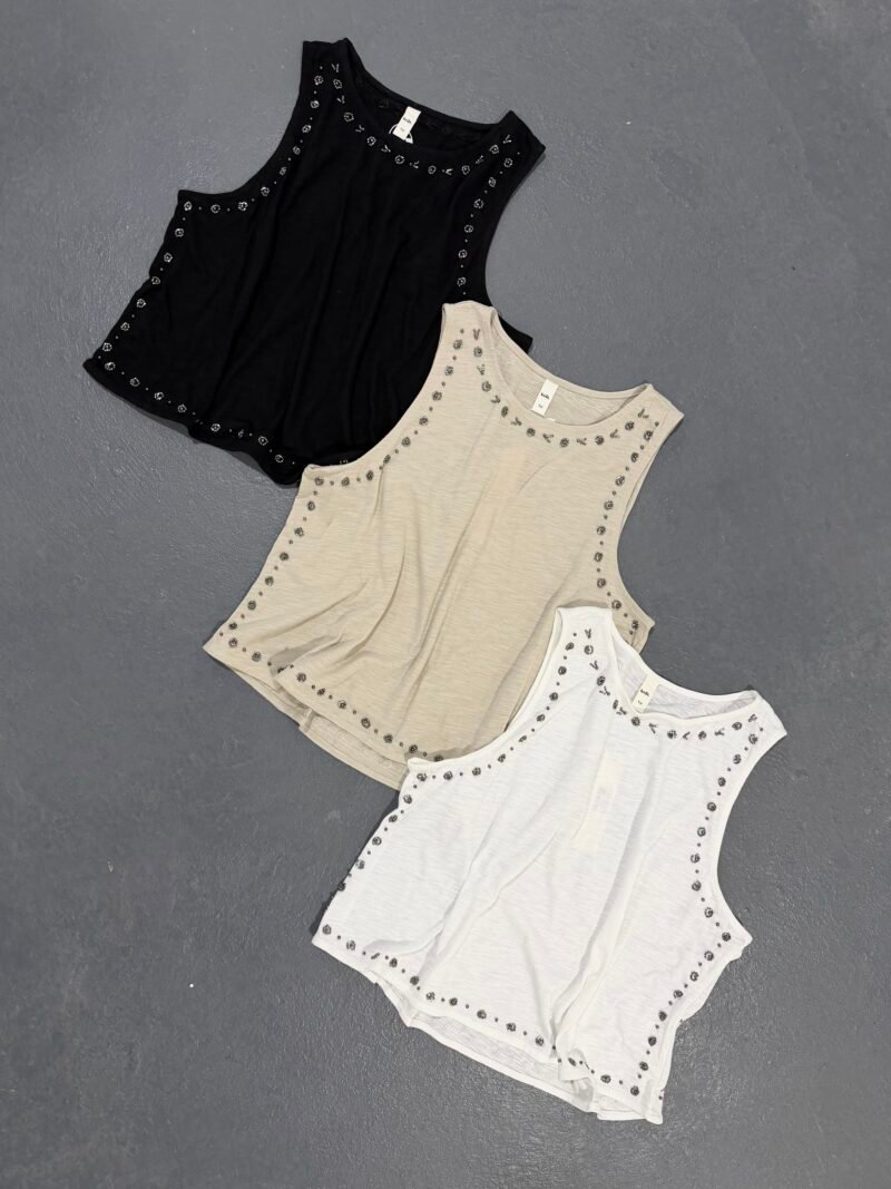 V158 - Musculosa c/lentejuelas