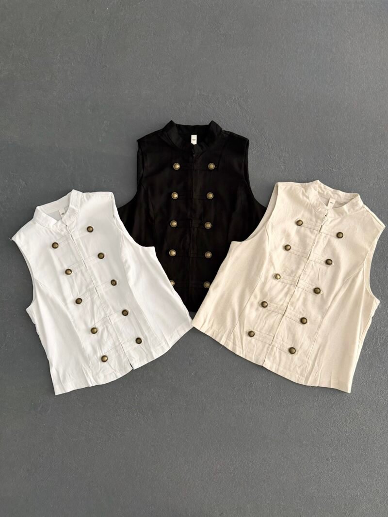 V243 - Musculosa lino napoleon